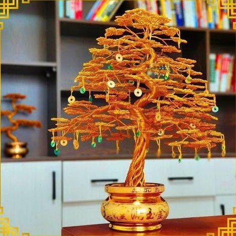 装饰品摆件手工摇钱树树发财树客厅公室乔迁开业商业送威东,家居饰品,户外/庭院摆件,淘宝优惠券,粉丝福利购,淘宝优惠卷