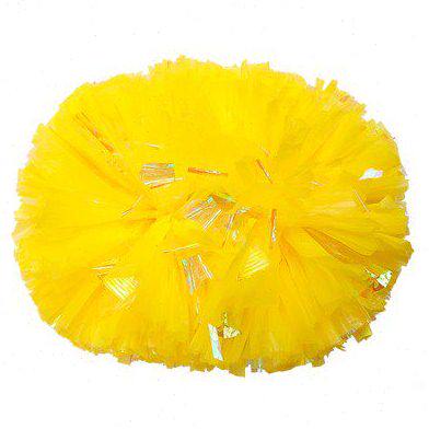 啦啦操花球彩虹亚光拉拉队手花啦啦花球运动会健美操舞蹈彩球道具