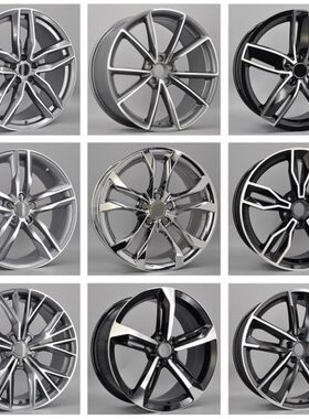 适用A3 A4L A5 A6L CC A7 A8 Q5 Q7 Q3 TT轮毂17 18 19 20寸