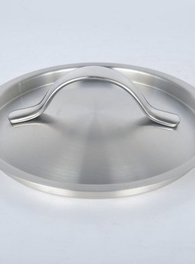 出口18/10不锈钢盖子下沉式锅盖奶锅盖合适16-18-20-24-26-28cm