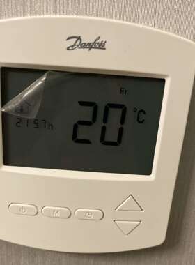 danfoss丹佛斯温控器电地暖地热控制开关周编程双温双控EFIT440