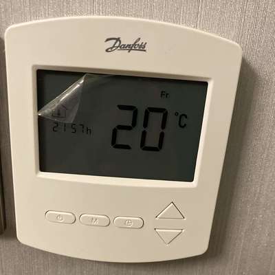 danfoss丹佛斯温控器电地暖地热控制开关周编程双温双控EFIT440