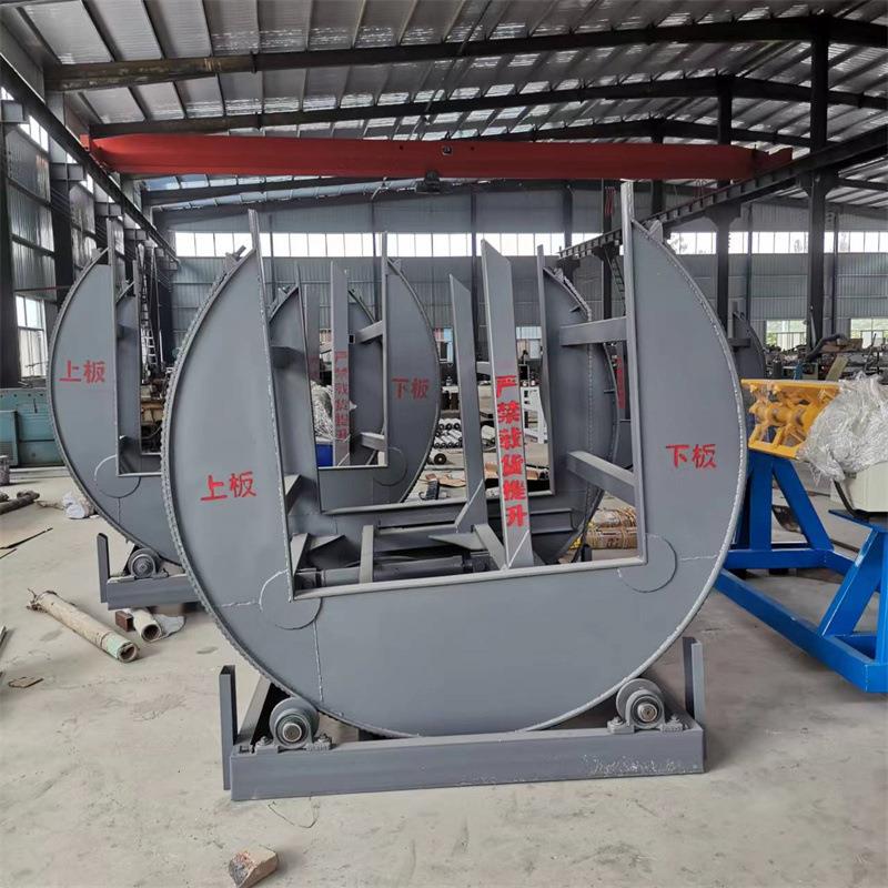 全自动平面板材翻包机 开口1.6米石材板料翻板机 旋转式翻转机器