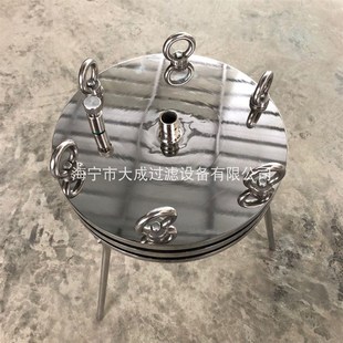 不锈钢304正压过滤器实验室精密过滤器桶式负压真空抽滤装置双层