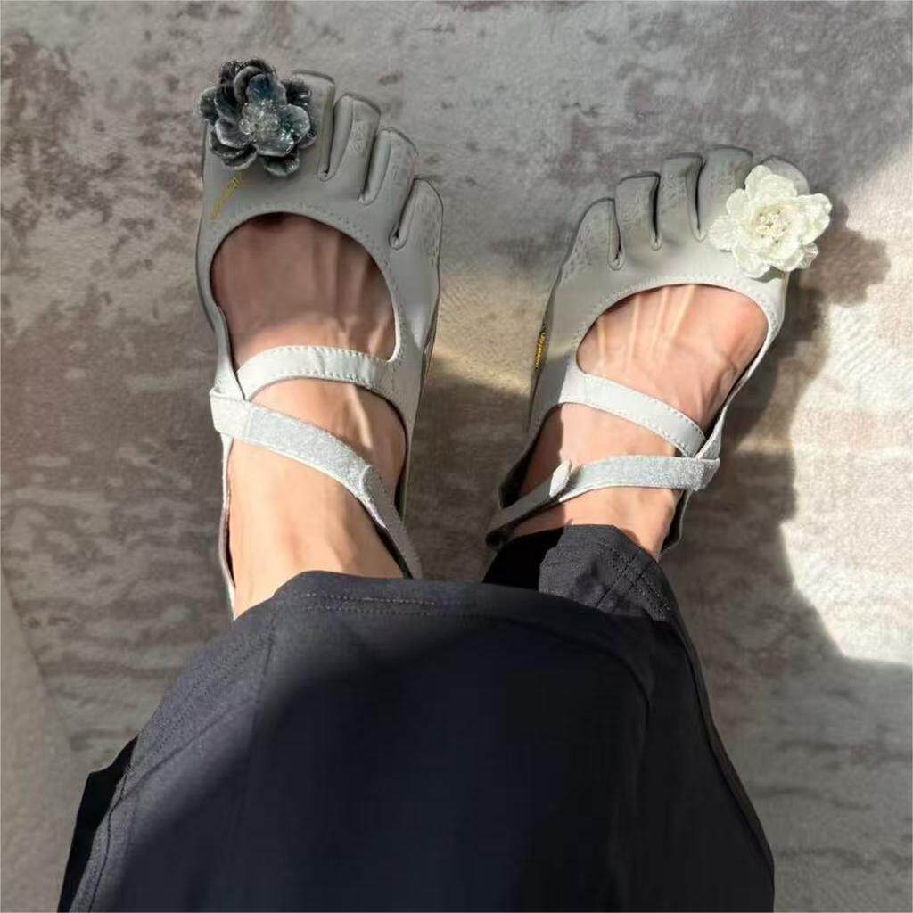 jennie同款Vb五指鞋女室内健身瑜伽普拉提软底防滑舞蹈综合训练鞋