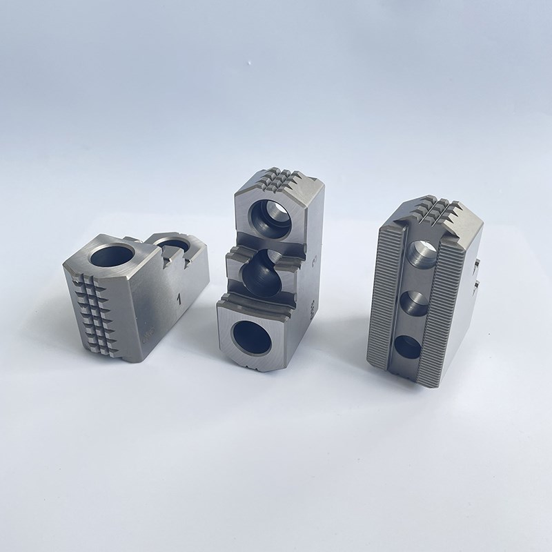 油压硬爪台d湾标准卡爪液压硬爪卡盘强力卡爪5 6 8 10 12寸