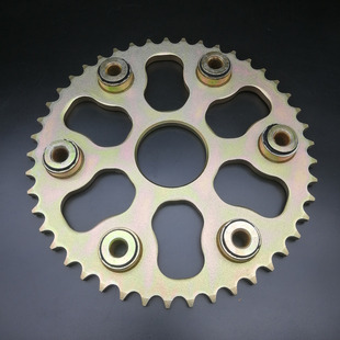 恒舰魔术师428套链黄p河海陵魔术师大小齿轮牙盘SFR链条套链三件