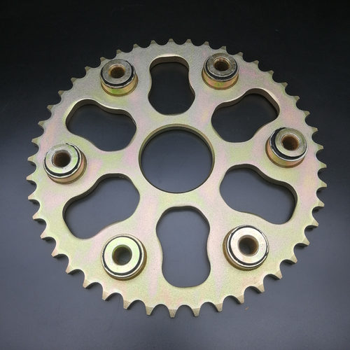 恒舰魔术师428套链黄p河海陵魔术师大小齿轮牙盘SFR链条套链三件