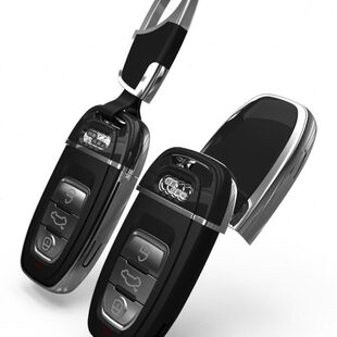 A7插入式 钥匙壳汽车钥匙扣保护套男女 专用于奥迪钥匙包A4L