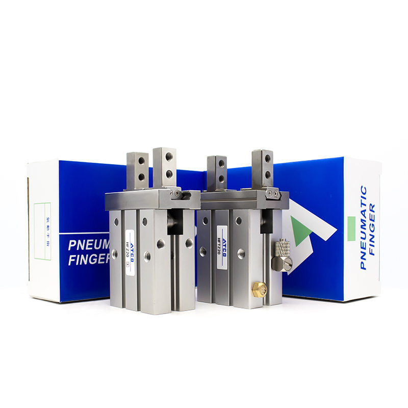 单动常开常闭气动手指气缸MHZ2-6S/10zS/16S/20S/P25S/32S/40C平