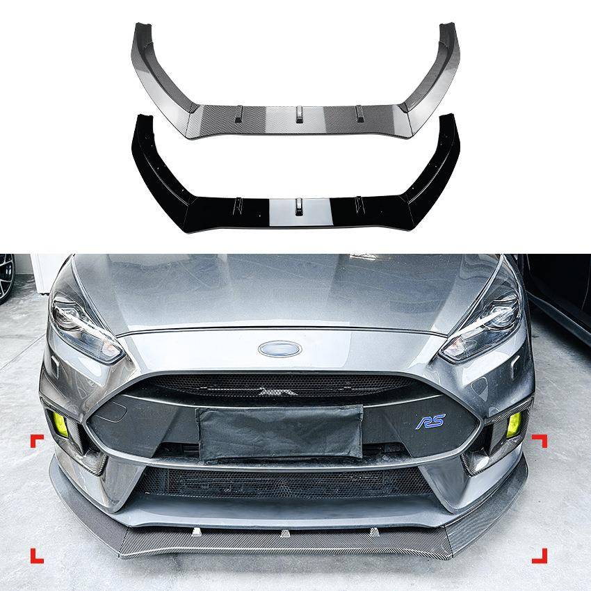 适用福特福克斯 Focus RS MK3 2015-2018 前杠前铲前唇外饰改装