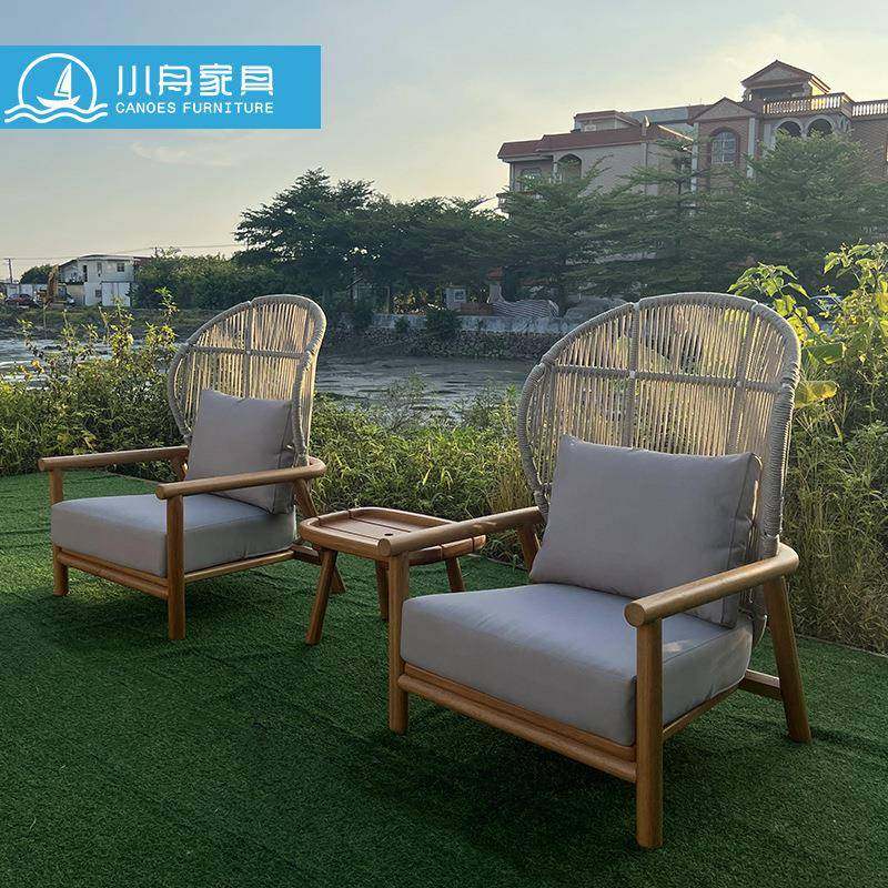 户外沙发庭院露台组合阳台实木木沙发靠背防晒休闲编藤高背沙发椅,鲜花速递/花卉仿真/绿植园艺,割草机/草坪机,淘宝优惠券,粉丝福利购,淘宝优惠卷