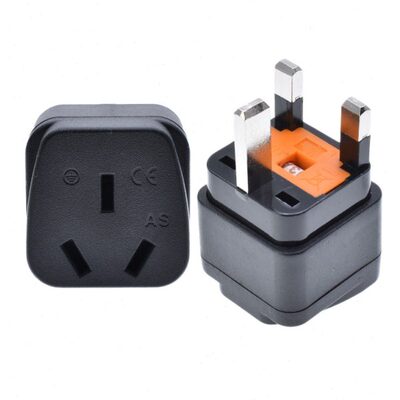 AS-7S港版英规FUSED英标三方脚转换插头国标插座面板13A保险丝座