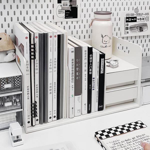书立置物架桌面书架办公室桌上分层多功能文件挡板书桌书本收纳盒,收纳整理,书桌收纳置物架,淘宝优惠券,粉丝福利购,淘宝优惠卷