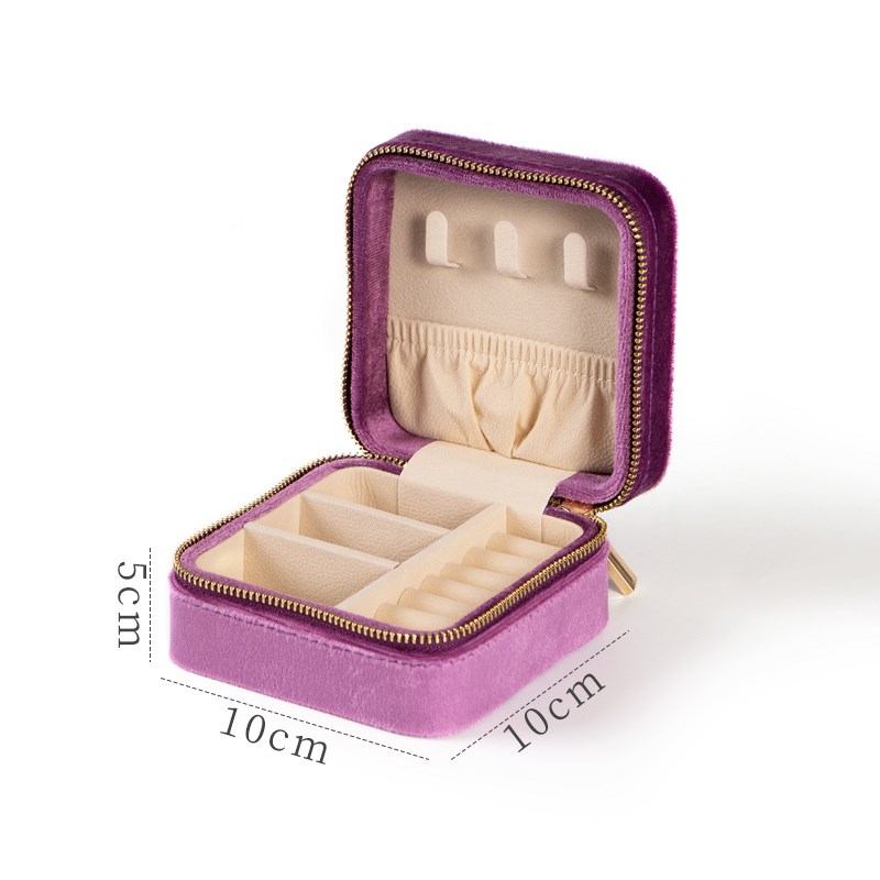 小巧轻便首饰包上品o美创旅行可携式首饰盒可携式小型首饰收纳随