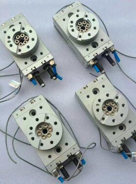 拆机台湾CHELIC气立可 RTB30旋转气缸回转缸 成色漂亮 带缓冲