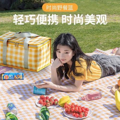 野餐垫野外郊游户外便携防水加厚野炊地垫草坪布春游用品防潮垫子