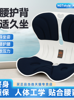NGT护腰坐垫腰托久坐神器办公室坐姿椅一体支撑腰靠垫人体工学椅