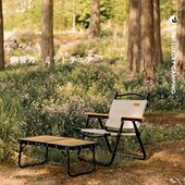 山之客Mountainhiker便携式 户外折叠椅子凳子露营铁管克米特轻便