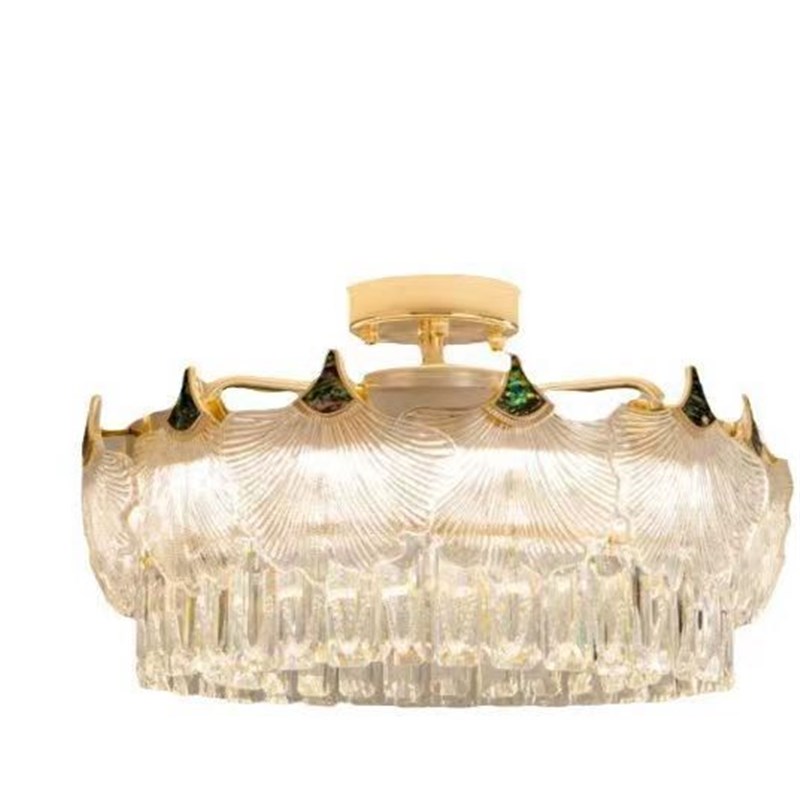 法式轻奢a客厅吊灯水晶后现代简约卧室灯主卧室餐厅2023年新款灯