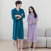 浴袍式 拉链浴巾男女可穿可裹速干浴衣懒人洗澡浴裙毛巾料吸水睡衣