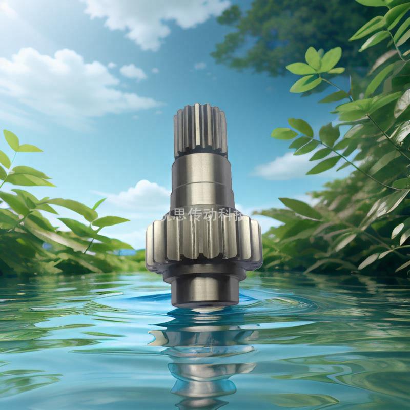 特锐思齿轮箱优惠多种孔径贯穿高精度圆柱形大小磨数氮化齿轮轴