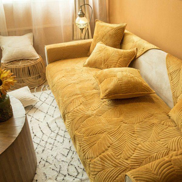 超柔加厚冬季毛绒沙发垫水晶绒防滑布艺坐垫子北欧简约沙发套罩巾,居家布艺,沙发垫,淘宝优惠券,粉丝福利购,淘宝优惠卷