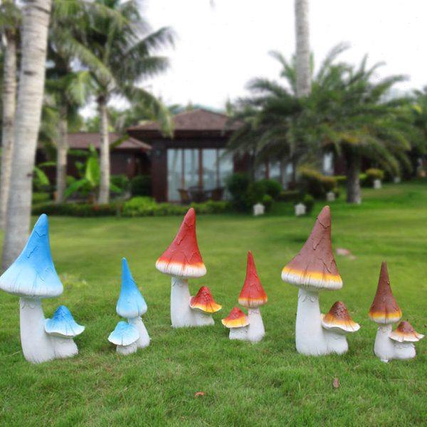 小区庭院花园幼儿园林景观雕塑装饰品摆件户外玻璃钢蘑菇桌椅座椅,家居饰品,户外/庭院摆件,淘宝优惠券,粉丝福利购,淘宝优惠卷