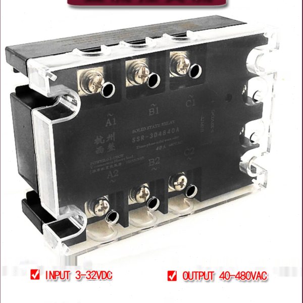 三相固态继电器10A 15A 20A 30A 40A 50A 60A 80A 90A 100A 120A