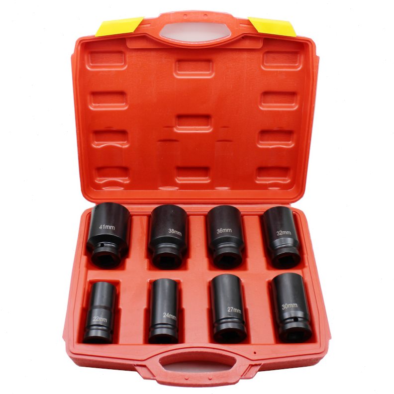 8件套重型套筒组套3/4加长套头19mm风炮套筒头10件套组套风炮头