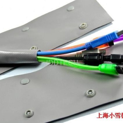 扣式结束带PC-148mm 75米/卷 粘式结束带 扣式护线布 电线保护带