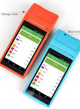 HOLYHAH移动手持收银机打印一体机NFC手持盘点机英文handheld pos