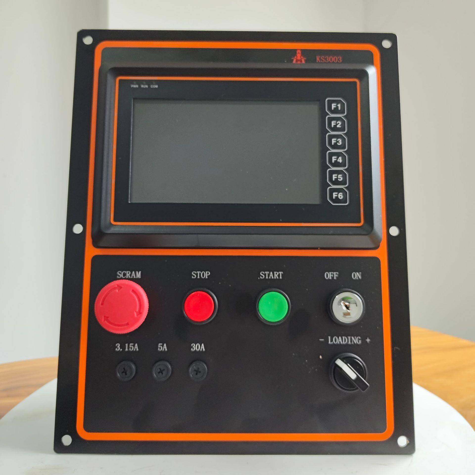 开山螺杆压缩机矿山移动柴油空压机控制器监控仪JCD900KS3003面板