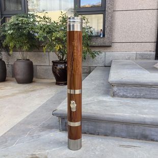 高端水筒烟云南水竹筒高档胶木水烟筒中号烟锅不锈钢烟嘴仿木水烟