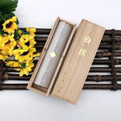 御香 纯粹檀香 京都香彩堂 约110支 线香 桐木盒系列 白檀