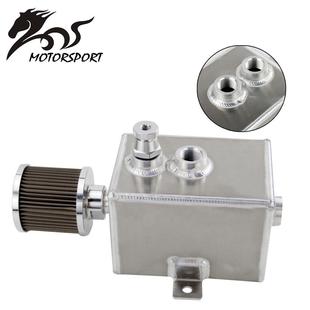 含税通用机油透气壶 赛车竞技废油壶 铝合金带空滤机油废气壶2L