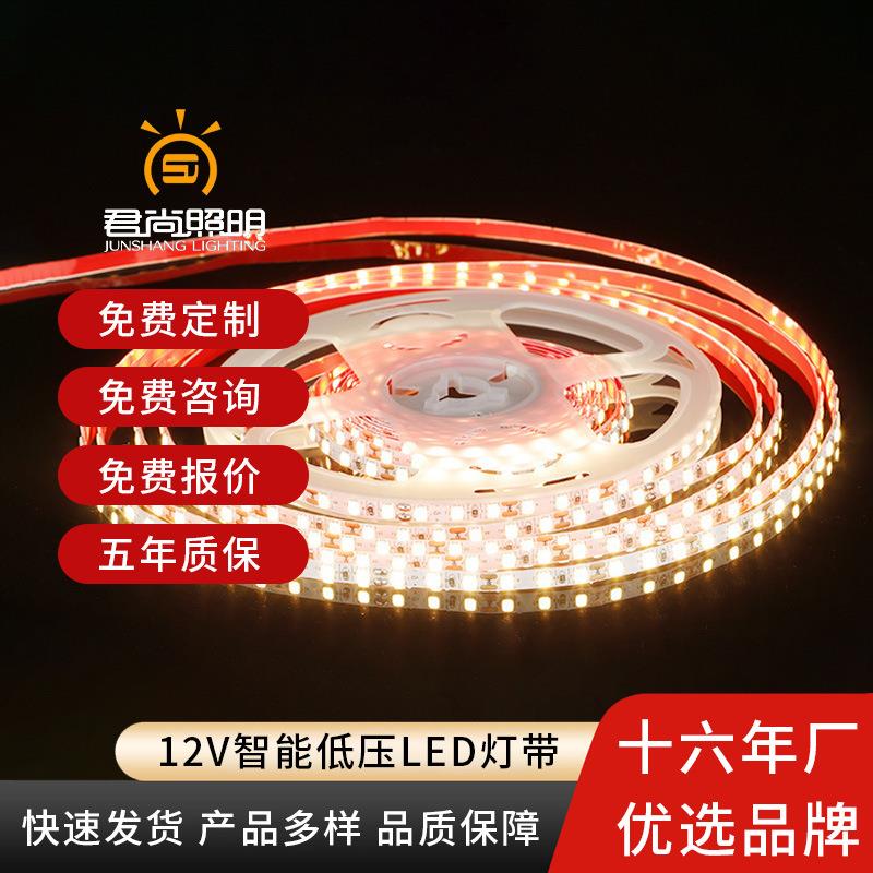 10mm灯带led灯家用智能低压12V高亮显色光电软灯条单色照明氛围灯