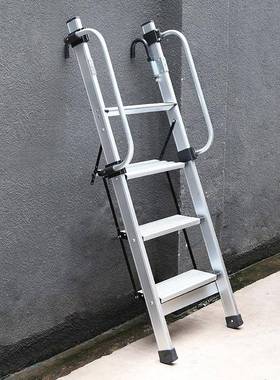 BUNK BED LADDER 家用小梯子上下铺可折叠小梯子室内多功能4步