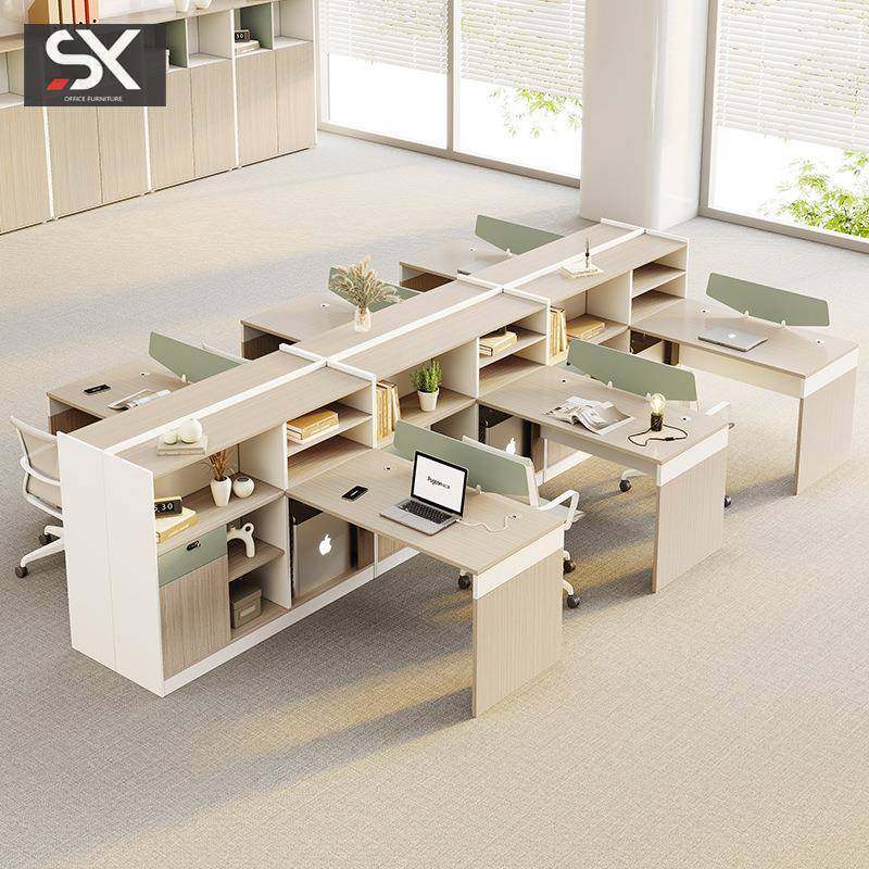 办公室办公桌简约现代2/4/6人带屏风财务职员电脑员工位桌椅组合,3C数码配件,其它配件,淘宝优惠券,粉丝福利购,淘宝优惠卷