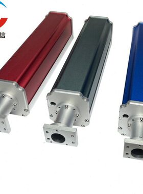 新款蓝色灰色光纤光路带脖子激光打标镭雕机配件光路壳子光具座