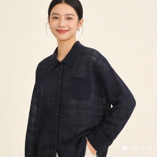 轻柔手洗 SDO 勿洗衣机脱水 长74 26E5061A 能穿到盛夏 美林