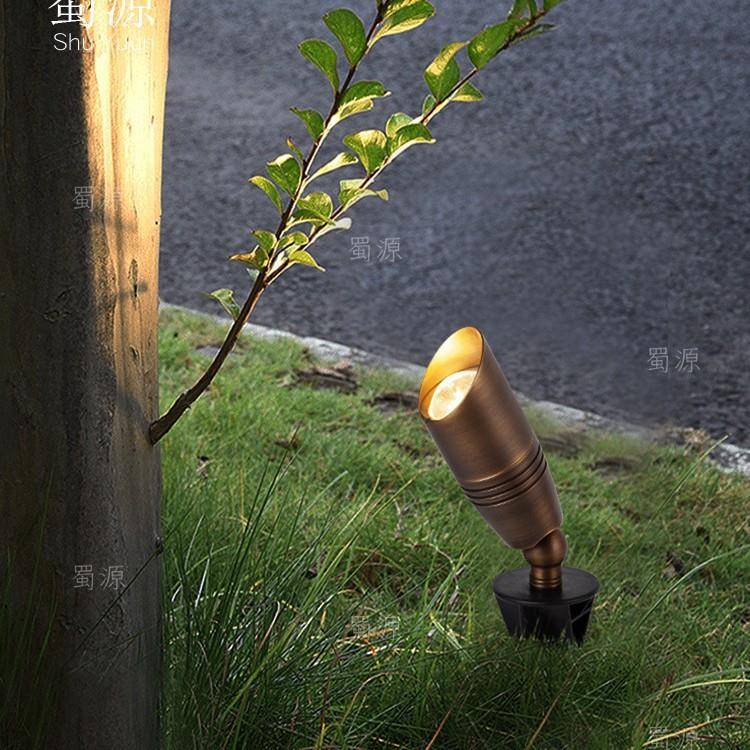 狙击手】插地照树灯户外防水射灯园林景观草坪地插超亮庭院射树灯