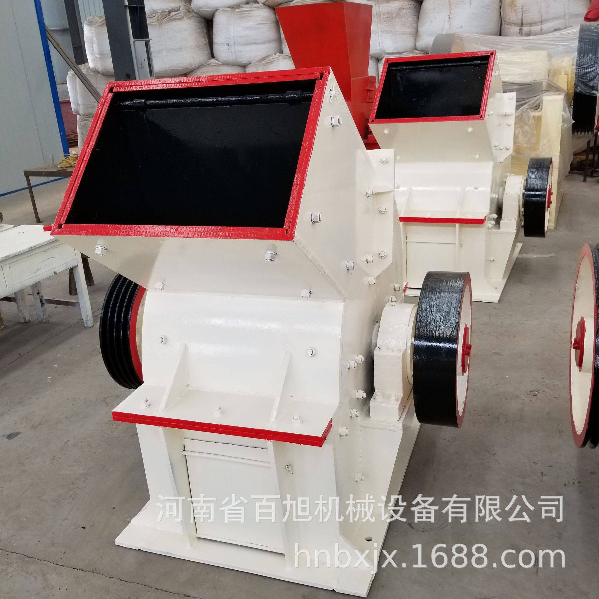 小型移动混凝土建筑垃圾制砂机矿石锤式碎石生产线重锤式破碎机