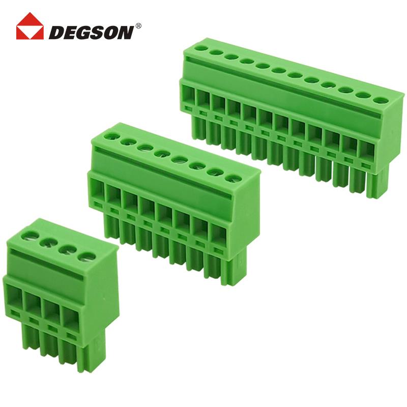 DEGSON高正高松插拔式PCB接线端子插头15EDGKA-3.81-04P-14-100ZH