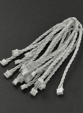 DFRobot Boson两头PH2.0-3P/4p白色硅胶绞线 长10/20cm(10根)