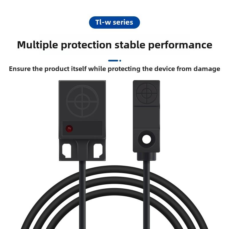 贝尔美接近开关Tl-W5Mc1传感器开关方形传感器Dc10V-36V