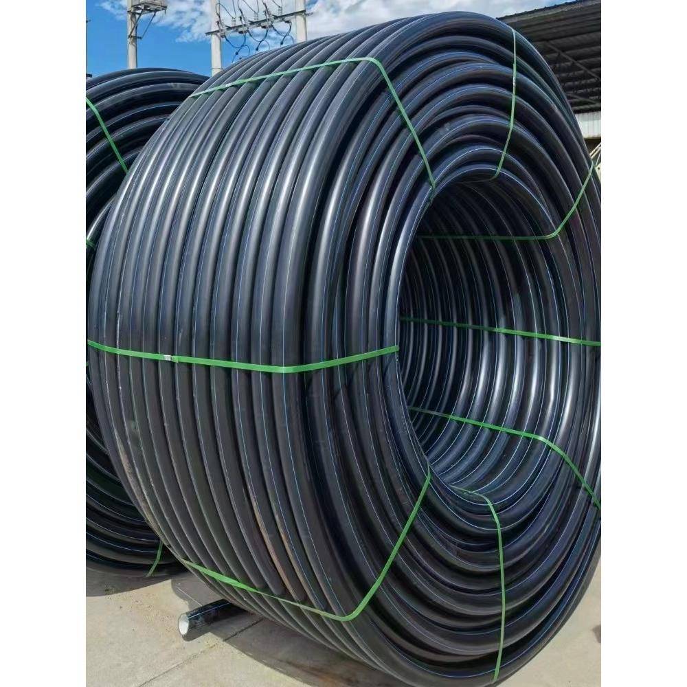 40硅芯管pe穿线管PE管材32防水套管50塑料管盘管预埋管新品25水管