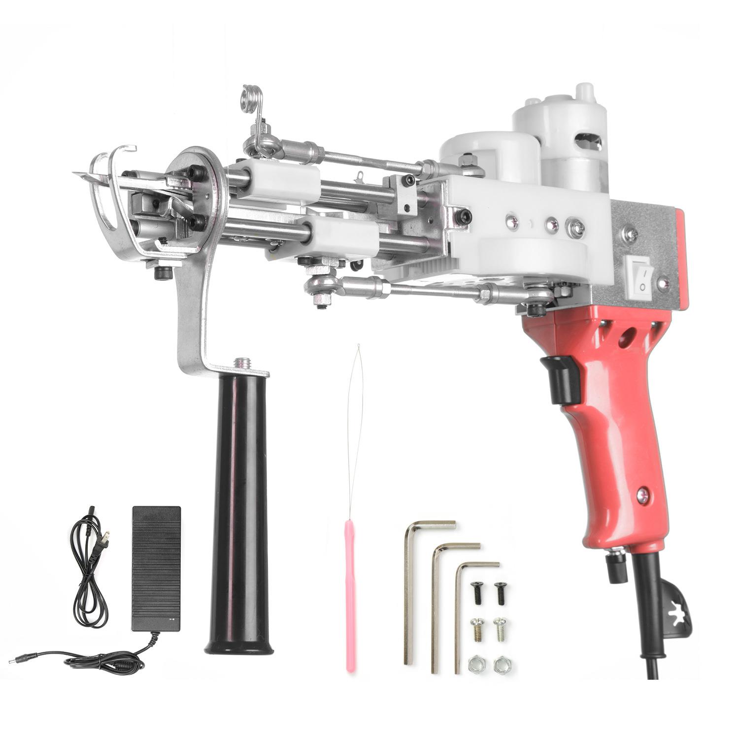 tuftinggun地毯织枪地毯电针圈绒簇绒二合一割绒枪