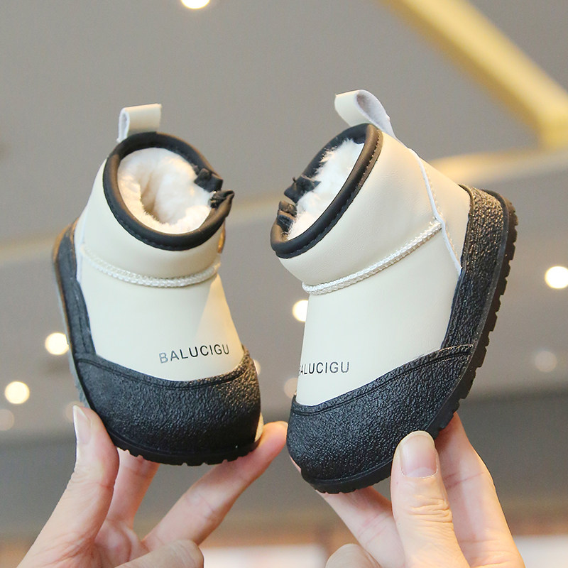 儿童短靴婴儿鞋子一岁宝宝雪地靴保暖棉鞋冬季女小童鞋男童学步鞋,童鞋/婴儿鞋/亲子鞋,雪地靴,淘宝优惠券,粉丝福利购,淘宝优惠卷