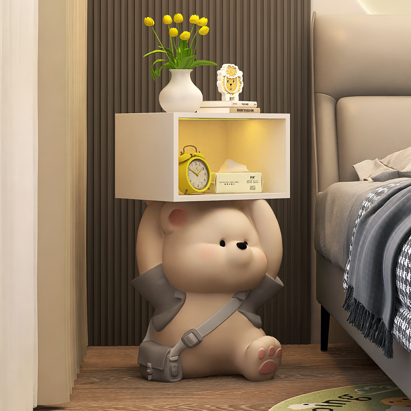 大型熊落地摆件客厅装饰品电视柜沙发边几儿童房床头柜乔迁礼物,家居饰品,落地摆件,淘宝优惠券,粉丝福利购,淘宝优惠卷